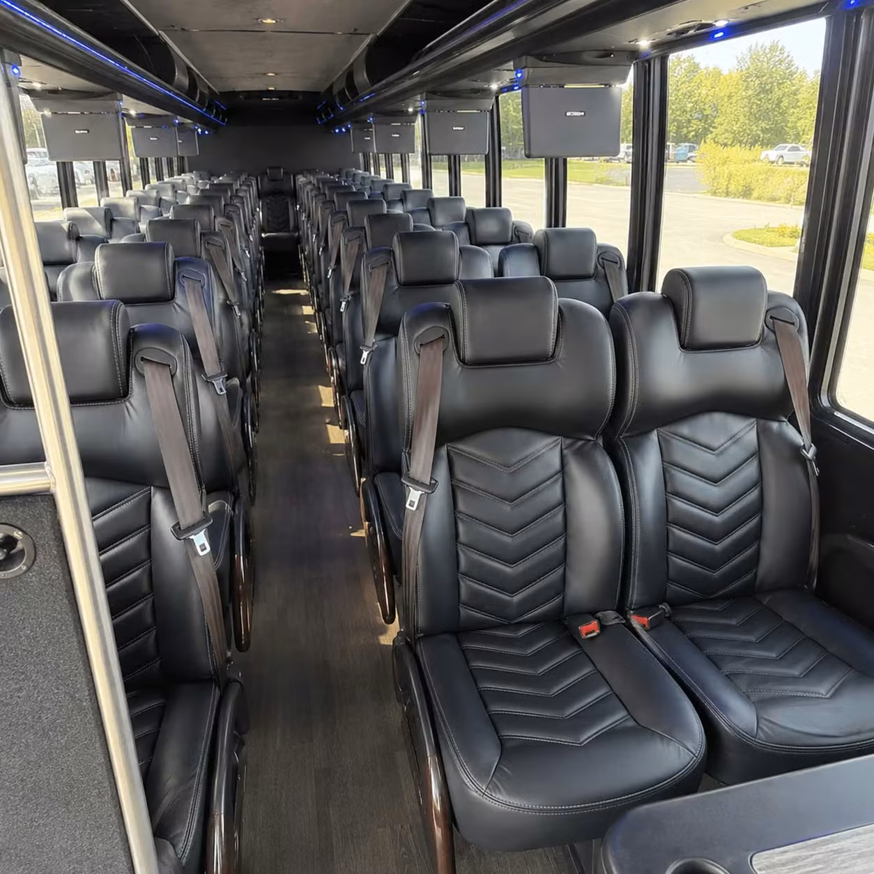 35 passenger minibus inside