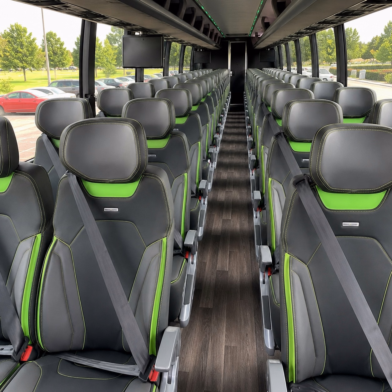 let a charter bus handle the drive down i 94 so your group arrives ready