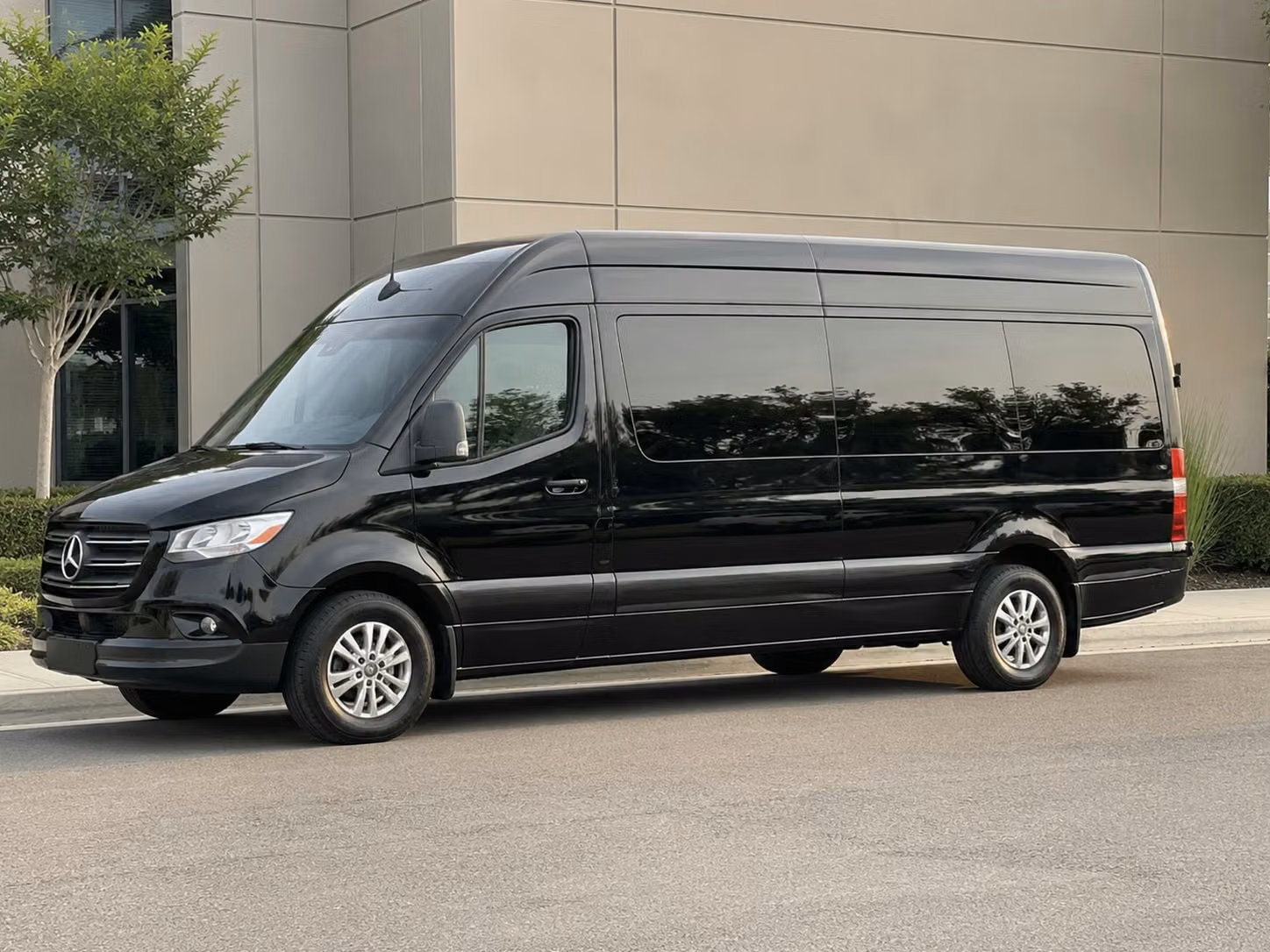 sprinter van with driver