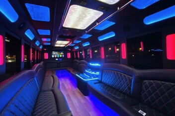 St Paul Limousine Bus Interior